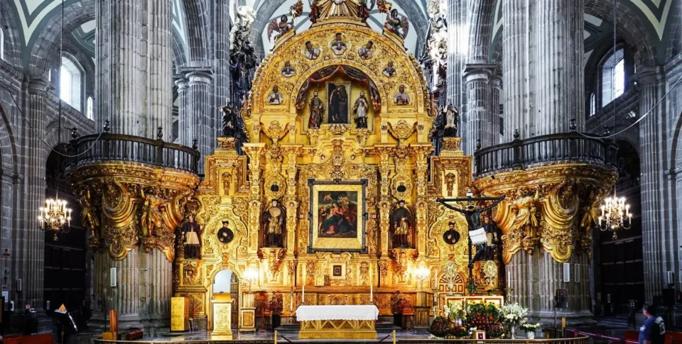 Interior of the Metropolitan Cathedral