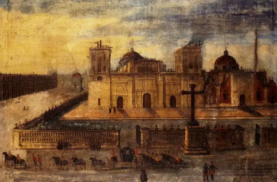 Catedral metropolitana en construcción
