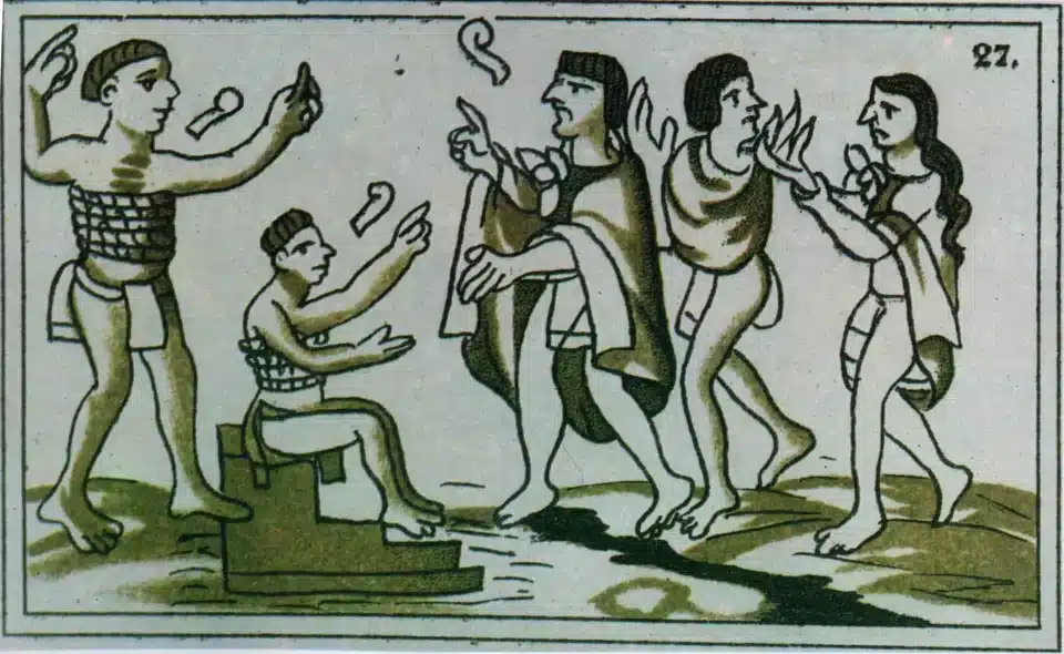 Ilustración del códice florentino