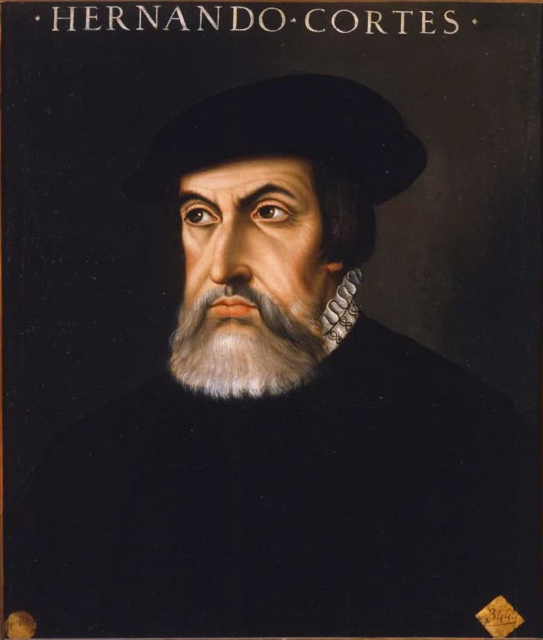 Retrato Hernán Cortes