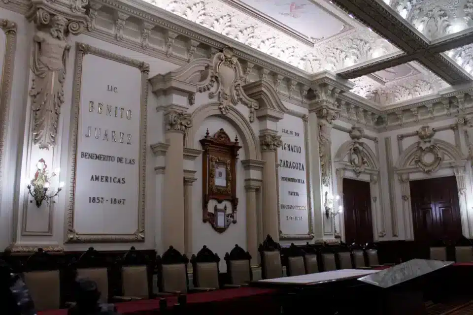 Salón de los cabildos puebla