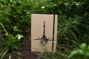 Foto de Libreta Arena de Mazunte con diseño inspirado en el Ángel de la Independencia 06