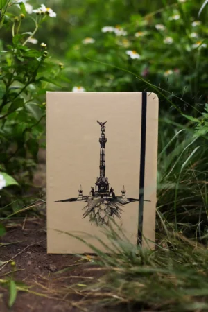 Foto de Libreta Arena de Mazunte con diseño inspirado en el Ángel de la Independencia 05