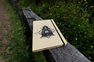 Foto de Libreta Arena de Mazunte con diseño inspirado en el Monumento a la Revolución 04