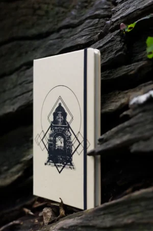 Foto de Libreta Arena de Mazunte con diseño inspirado en el Monumento a la Revolución 03