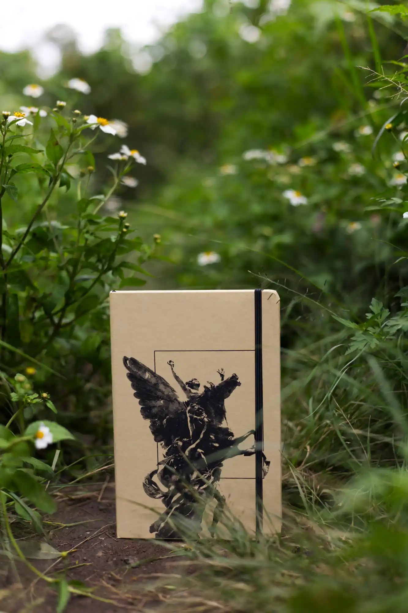 Foto de Libreta Arena de Mazunte con diseño de Pegaso del Palacio de Bellas Artes 02
