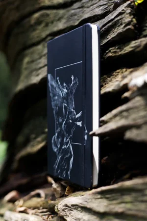 Foto de Libreta Negra con diseño de Pegaso del Palacio de Bellas Artes 01