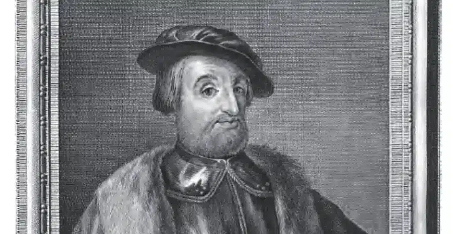 Retrato de Hernán Cortés con armadura y banda roja, óleo atribuido a un autor anónimo del siglo XVI.